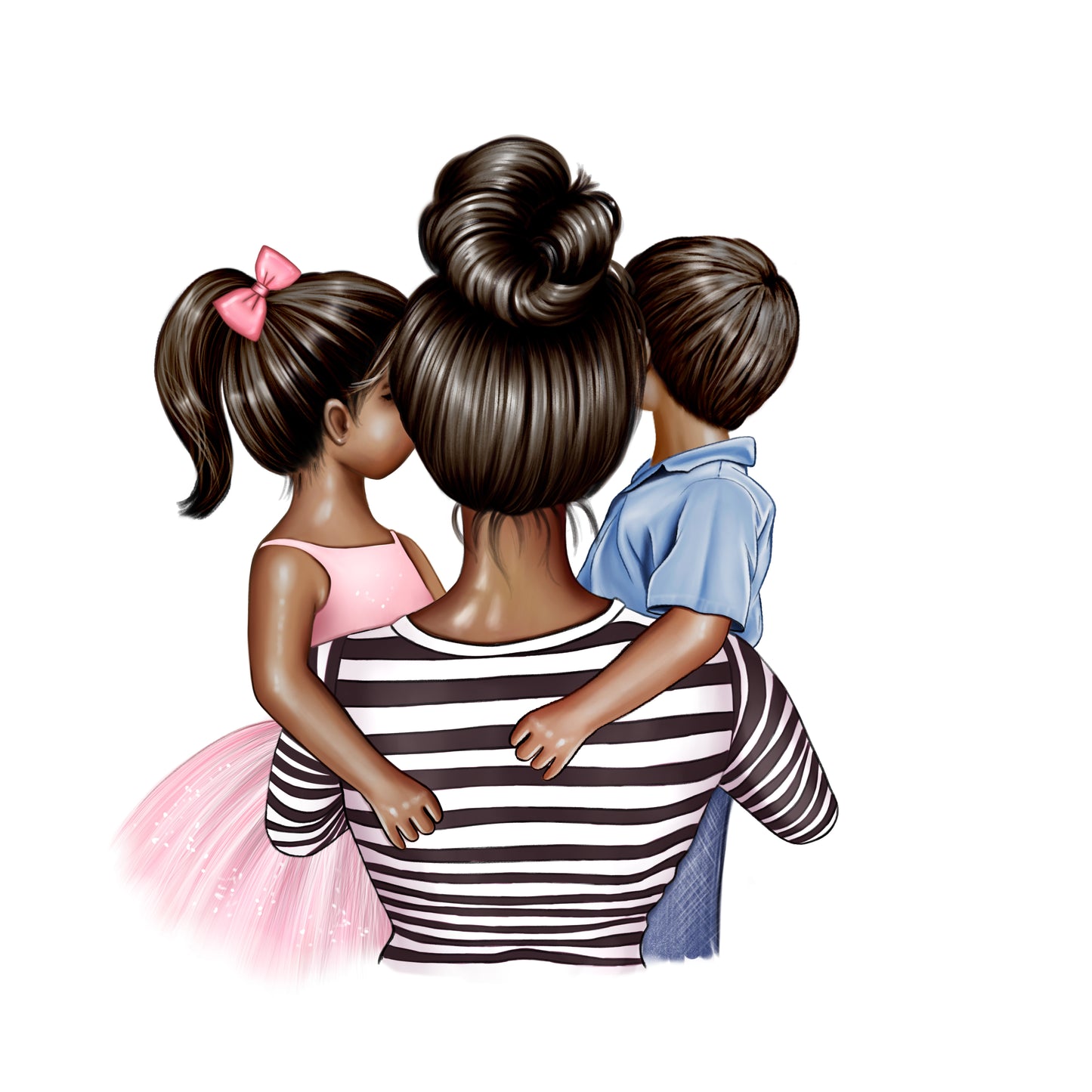 Personalisierte Handyhülle Mama und Kind mom life Samsung Iphone