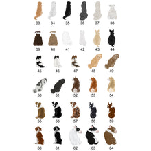 Lade das Bild in den Galerie-Viewer, Personalisierte Fußmatte Familie Kinder Hund Katze Herzlich Willkommen 35x50 cm Türmatte - Tachinedas Kreativshop
