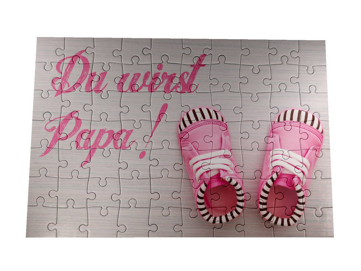 Puzzle Du wirst Papa besondere Überraschung Schwangerschaft - Tachinedas Kreativshop