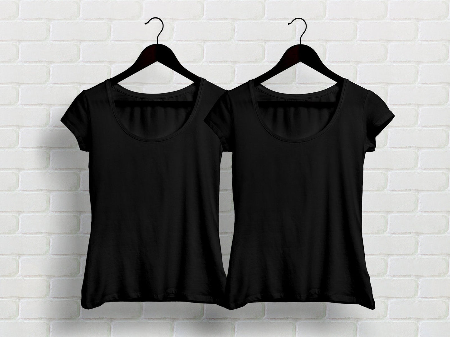 Bedruckte T-Shirts für zwei Beste Freundin Herz Geschenk - Tachinedas Kreativshop