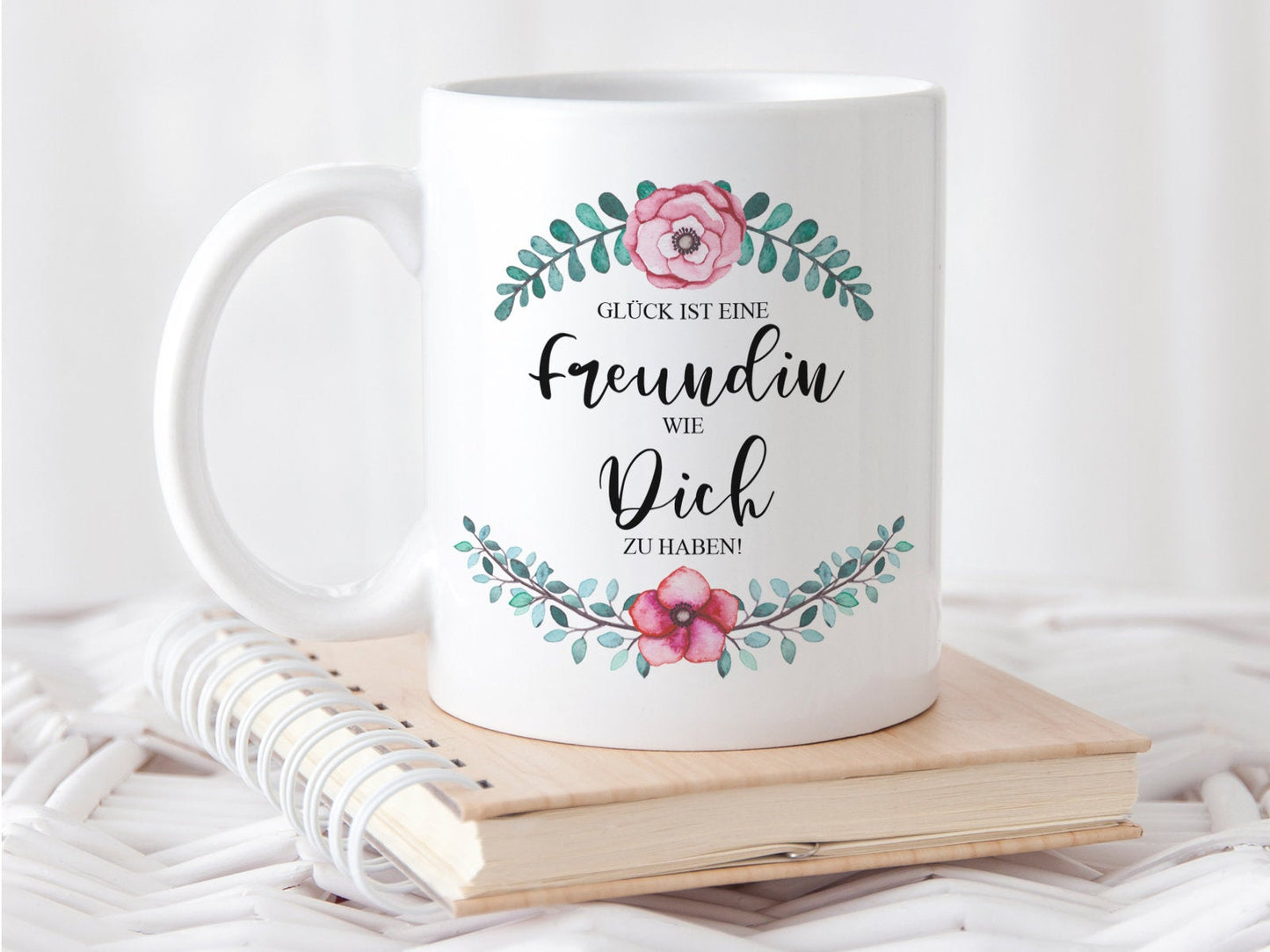 Personalisierte Tasse beste Freundin mit Spruch - Tachinedas Kreativshop