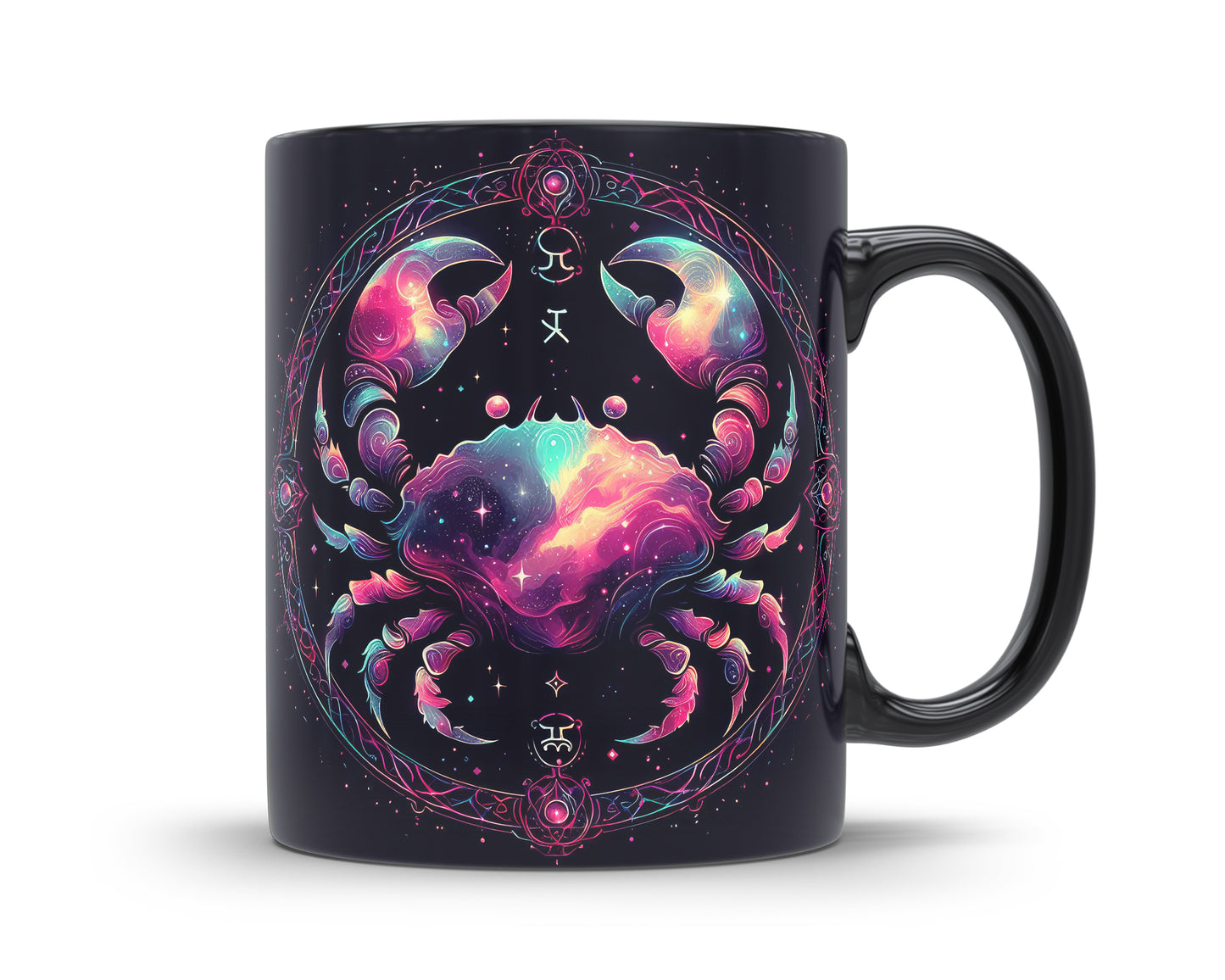 Sternzeichen Tasse schwarz Astrologie