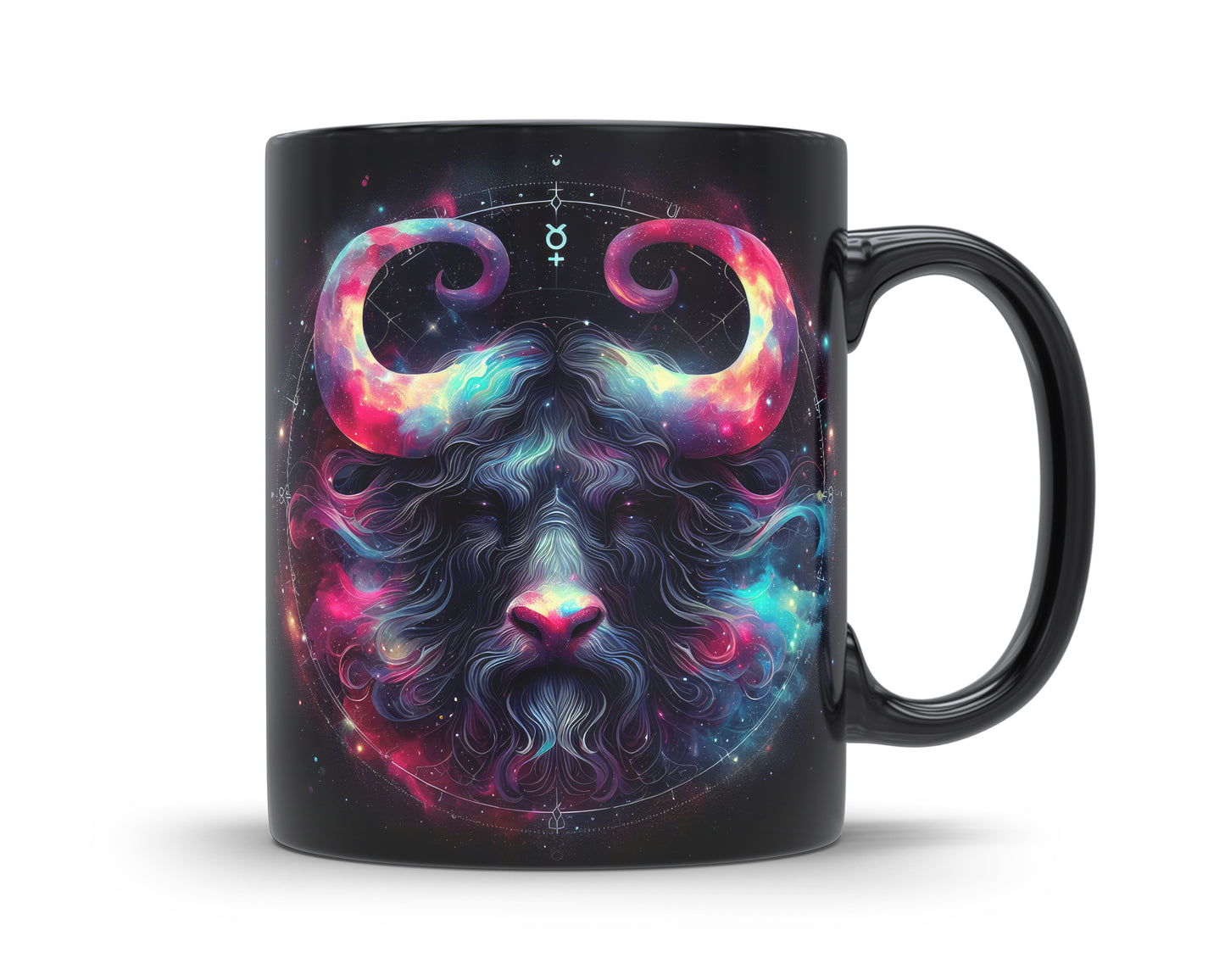 Sternzeichen Tasse schwarz Astrologie