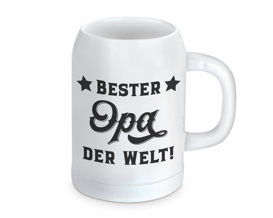 Bierkrug Bester Opa der Welt Masskrug 0,5l