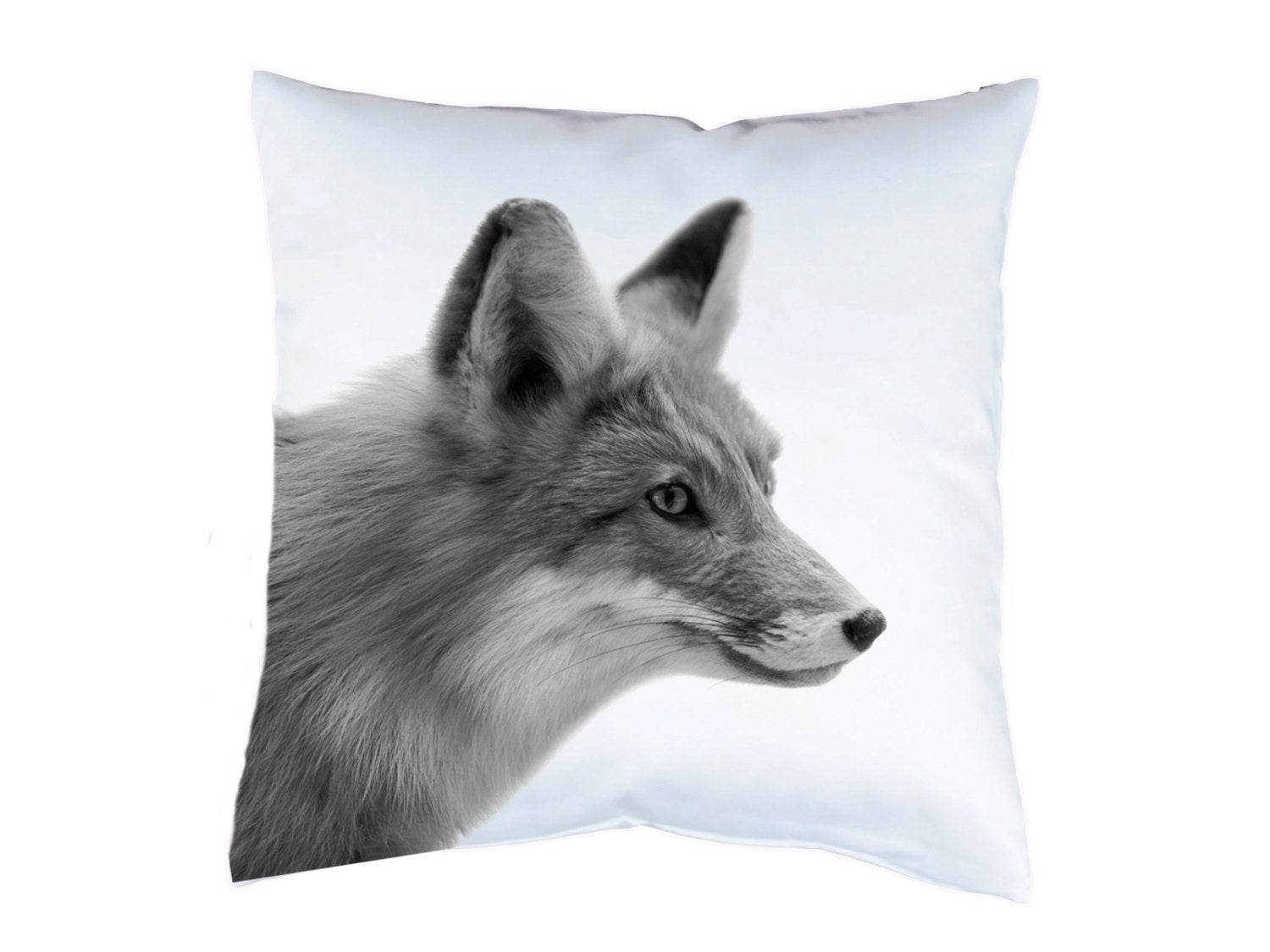 Kissen mit Fuchs Print Tiermotiv - Tachinedas Kreativshop