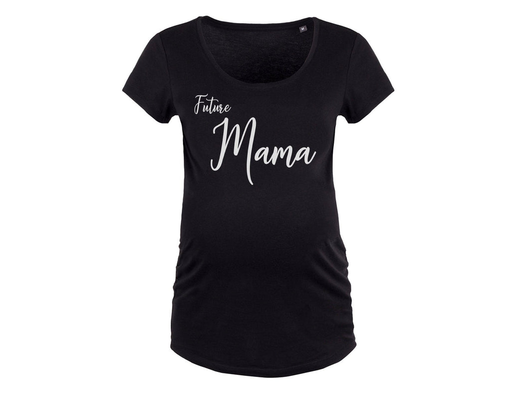 Schwangerschafts T-Shirt mit Print Future Mama - Tachinedas Kreativshop