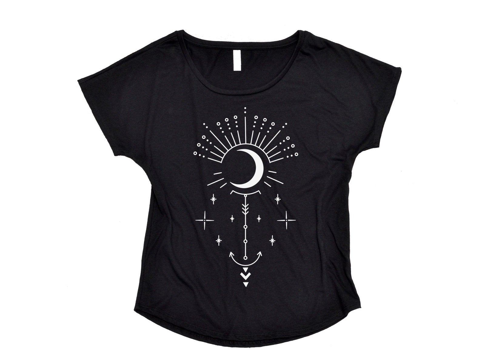 Lockeres Damen T-Shirt Mystik Shirt Magie - Tachinedas Kreativshop