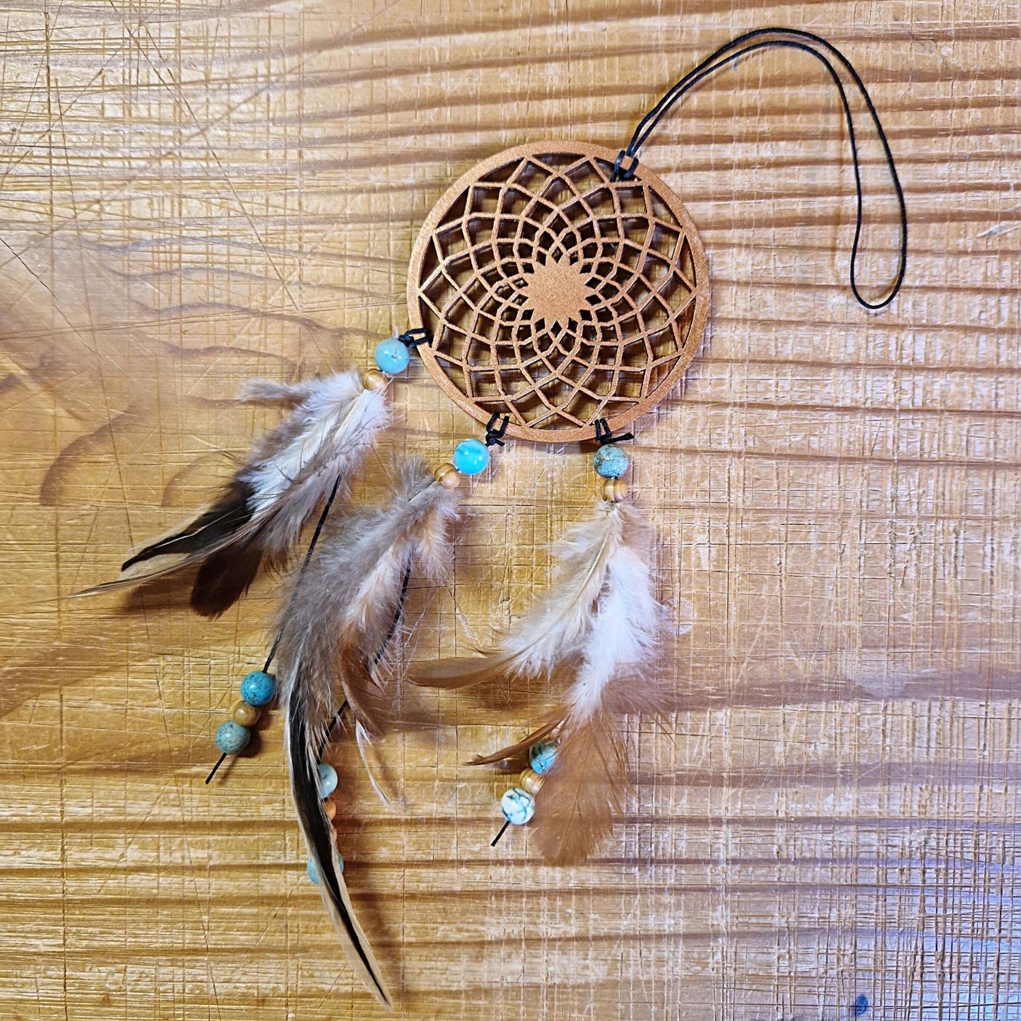 Handmade Rückspiegel Anhänger Traumfänger Auto Dekoration Dreamcatcher